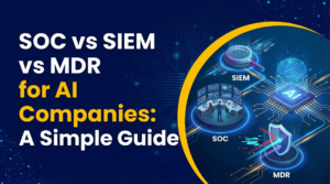 Cybersecurity Services for AI Companies: SOC, SIEM, MDR, What’s the Difference?